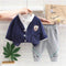 Children's Spring and Autumn Cardigan Set